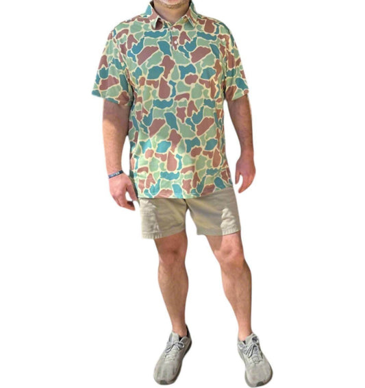 Autilove - Performance Long Sleeve Polo - Rack Hunt -