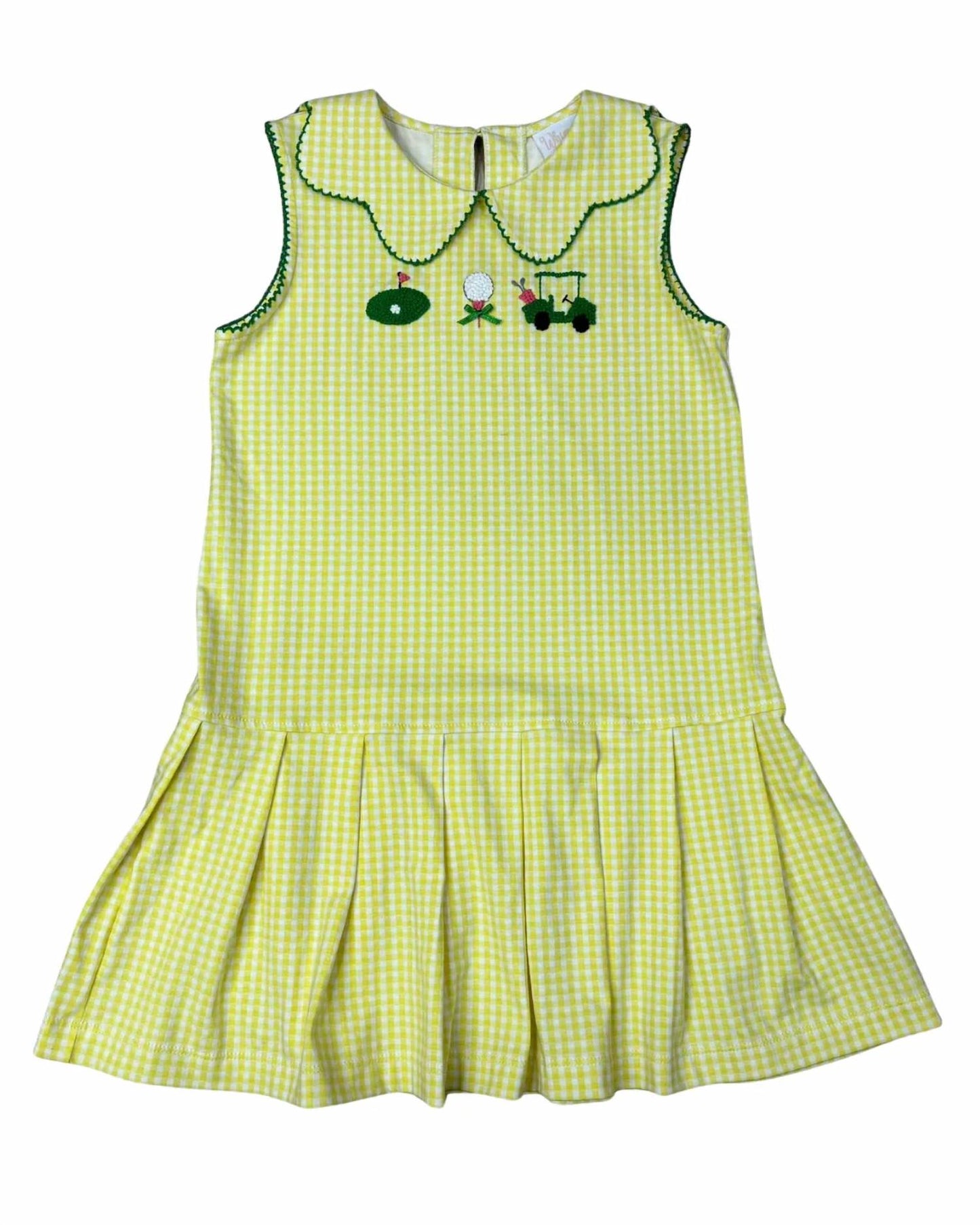 Girls' Tee Time Scalloped Tennis Dress