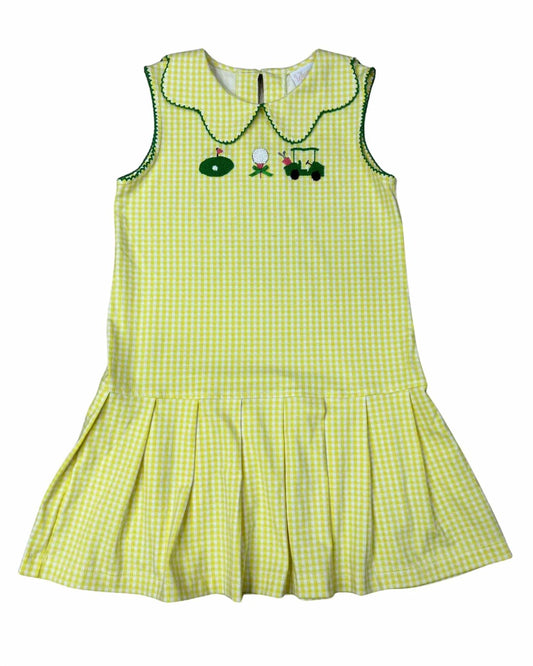 Girls' Tee Time Scalloped Tennis Dress
