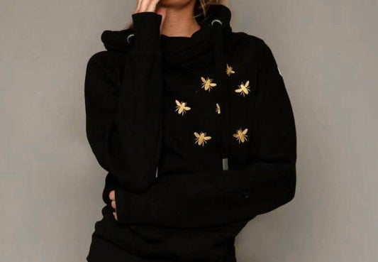 James Steward - Embroidered Bee Luxe Hoodie - Rack Hunt -