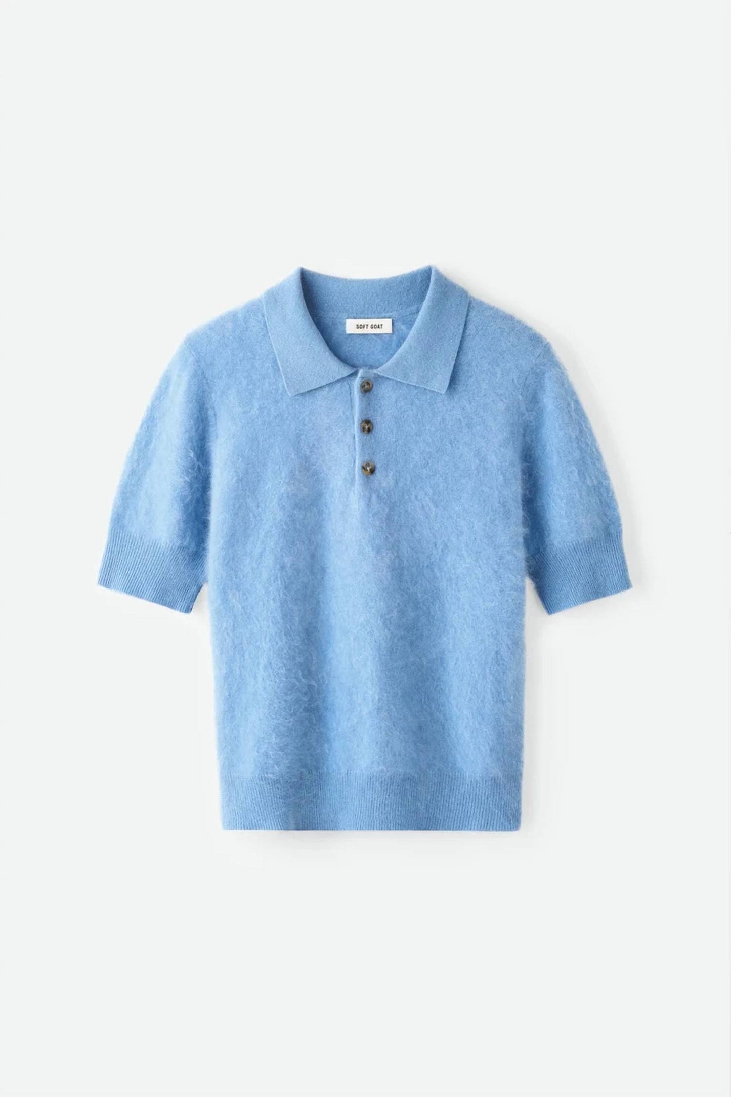 Brushed Pique Short Sleeve Top