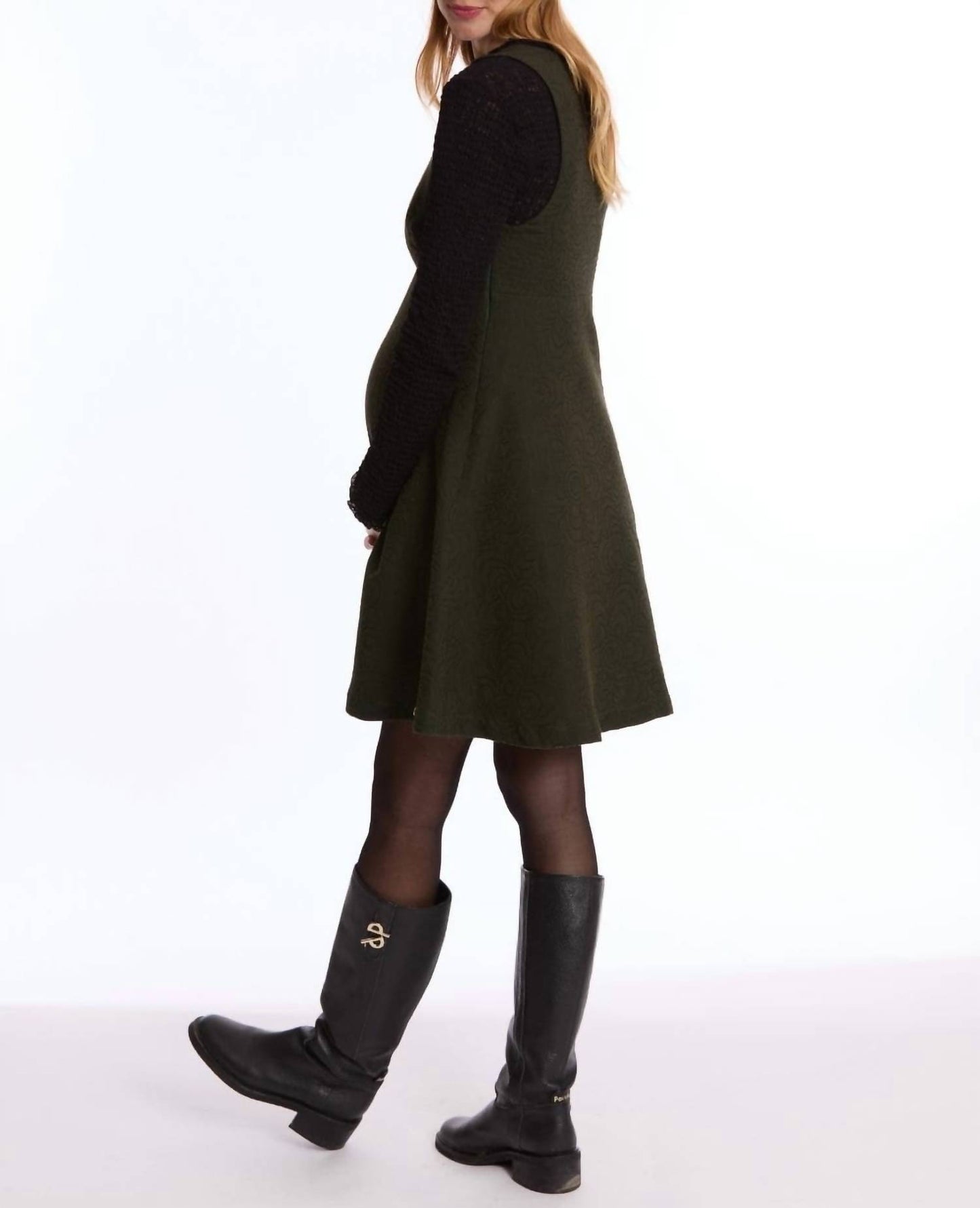 Charlotte Maternity And Nursing Pinafore Dress