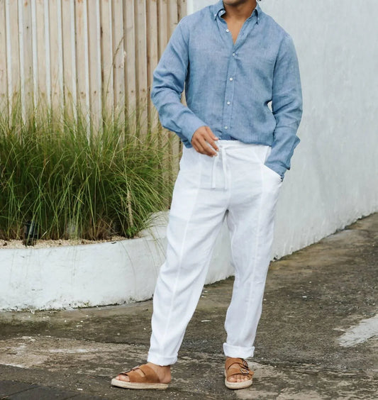 Magic Linen - Classic Linen Shirt - Rack Hunt