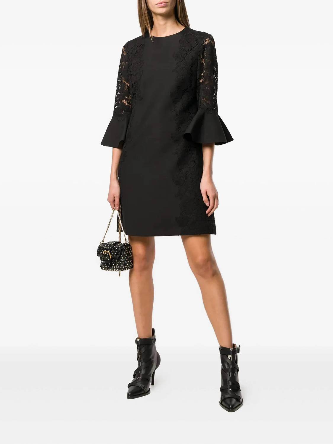 Valentino - Lace Round Neck Dress - Rack Hunt