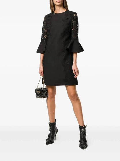 Valentino - Lace Round Neck Dress - Rack Hunt