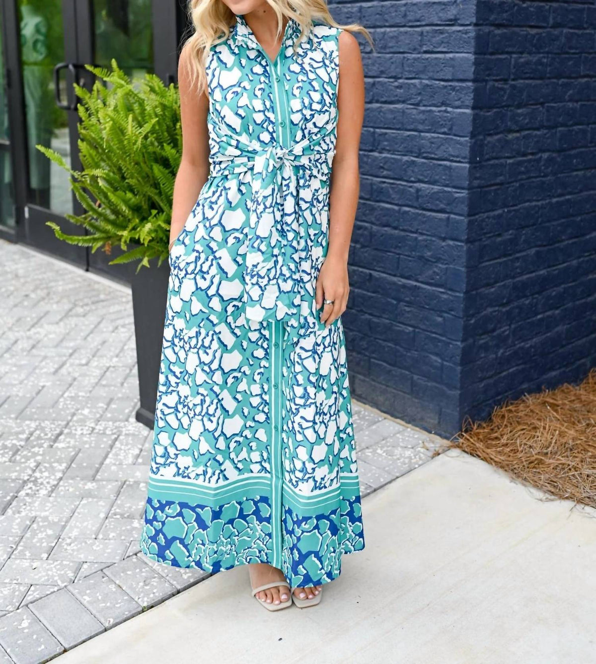 Reefline Wrap Maxi Dress