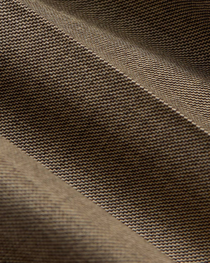 Men's Parker Flat Front Sharkskin Wool Trouser