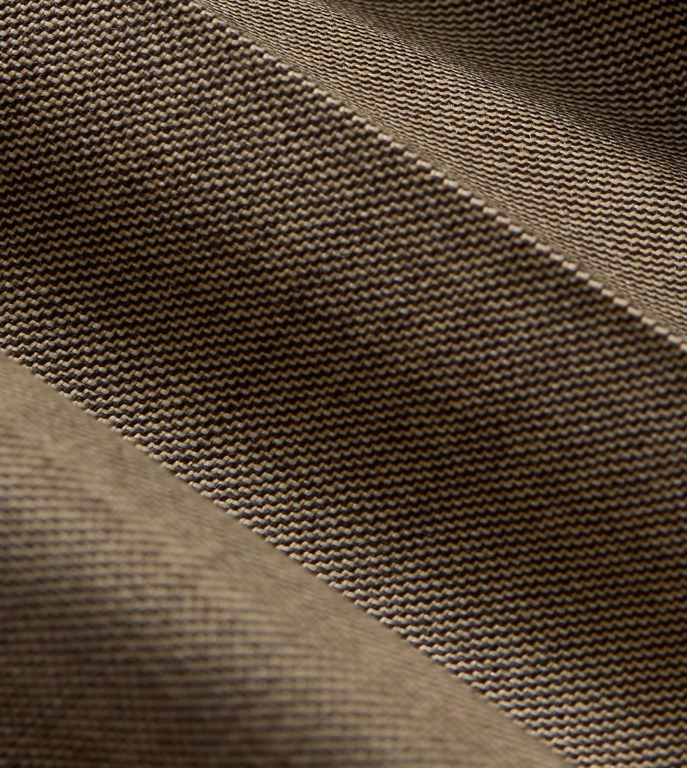 Men's Parker Flat Front Sharkskin Wool Trouser