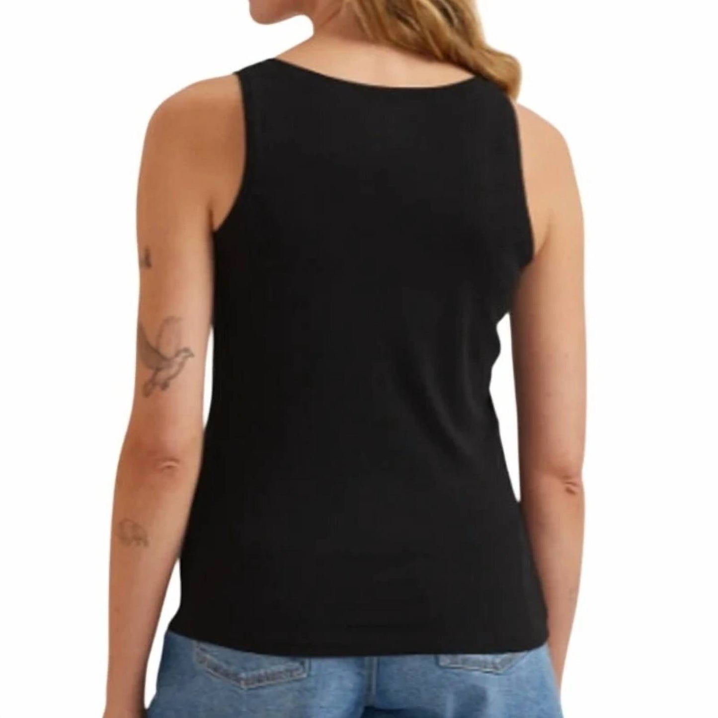 Favorite Scoop Neck Sleeveless Tank Top