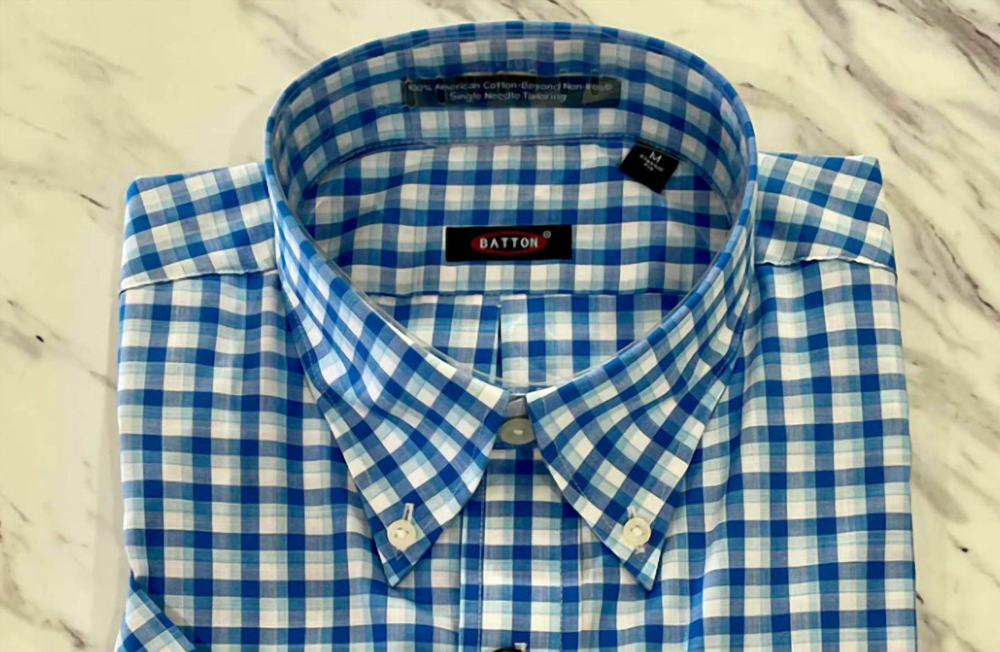 Batton - Baker Short Sleeve Cotton Shirt - Rack Hunt -