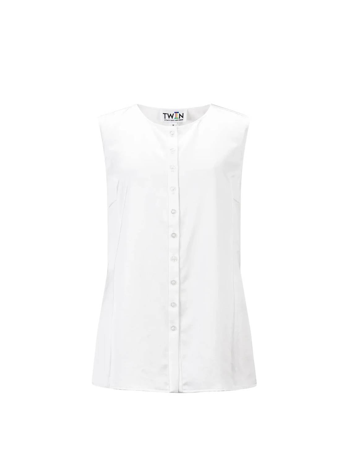 SATIN LINEN TUNIC