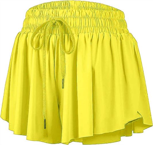 Azarhia - Girl's Butterfly Flowy Shorts - Rack Hunt -