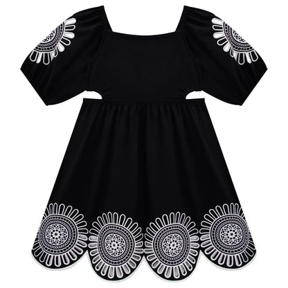 Milon - Girl's Laser Cut Dress - Rack Hunt
