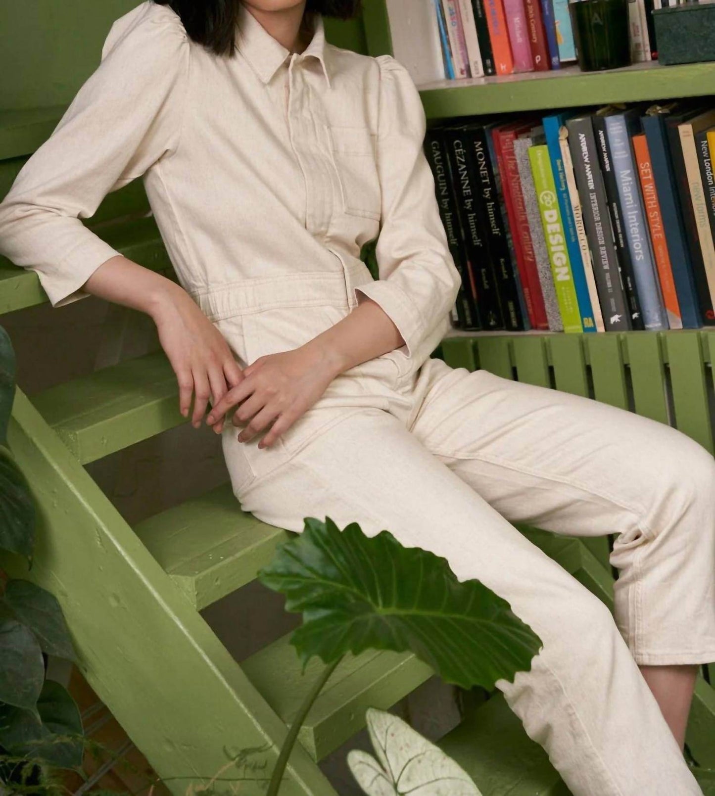 seventy + mochi - Lorna Straight Leg Jumpsuit - Rack Hunt -