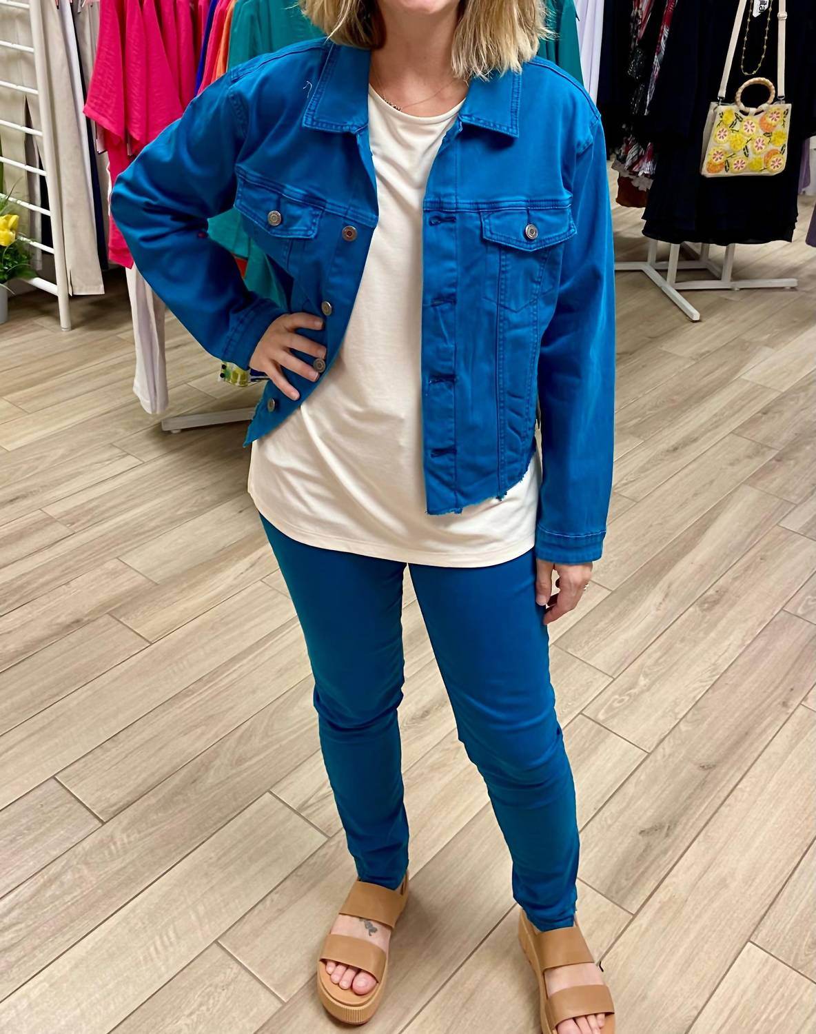 GG Jeans - Denim Long Sleeve Jacket - Rack Hunt