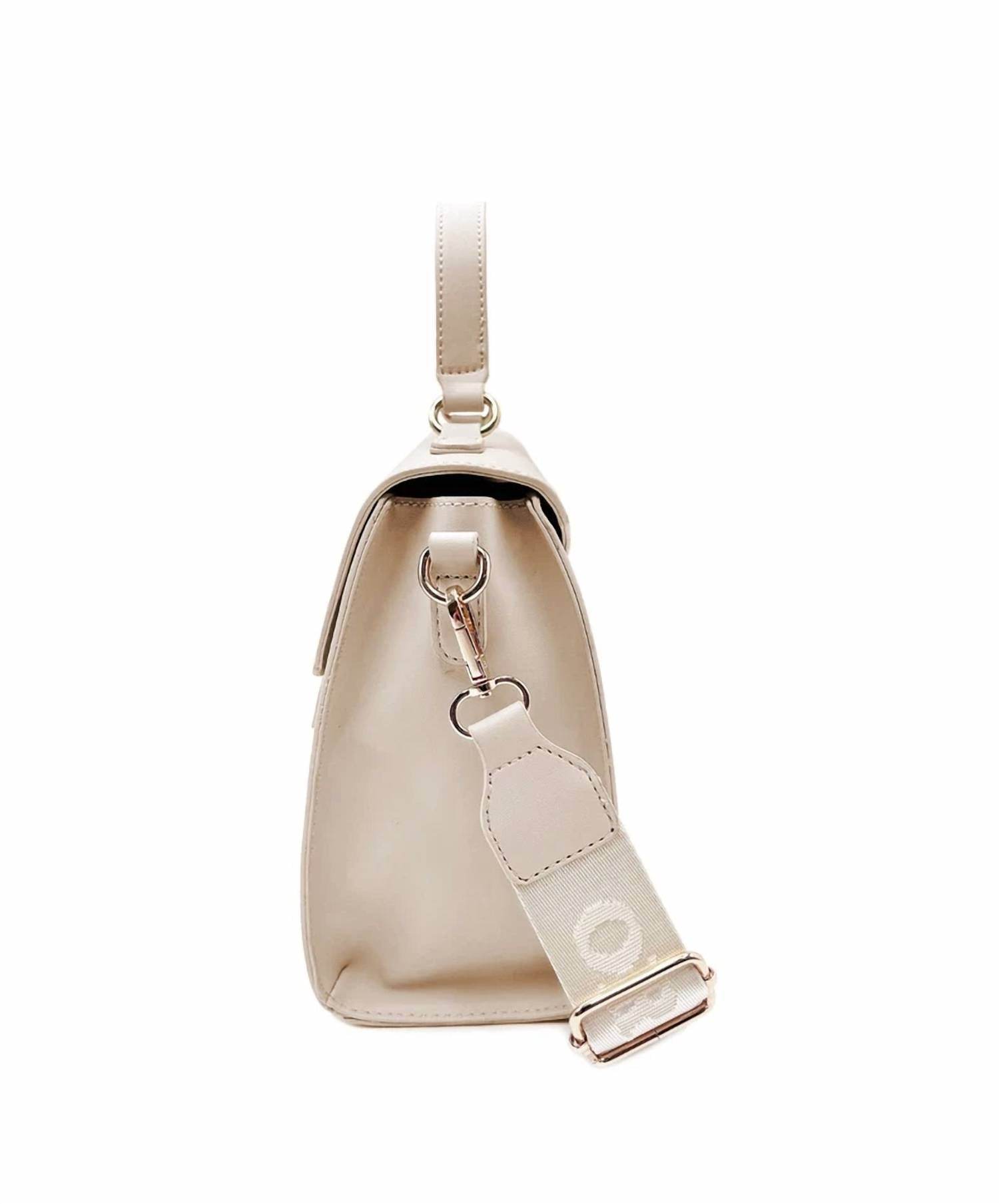 Valentino Orlandi - Women's Vegan Leather Satchel With Wallet And Guitar Strap Crossbody - Rack Hunt -