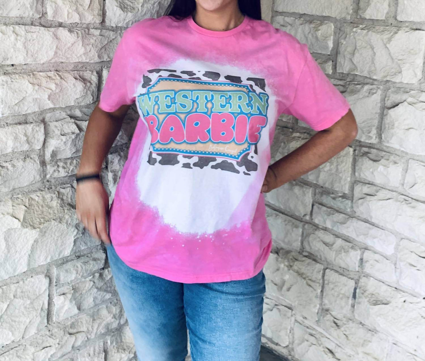 Bohemian Cowgirl - Western Barbi Tee Shirt - Rack Hunt