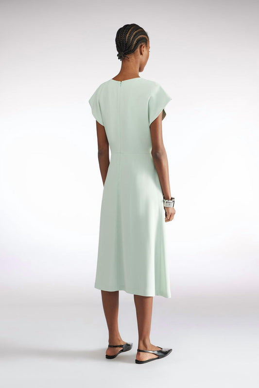 Short Sleeve Midi Dress