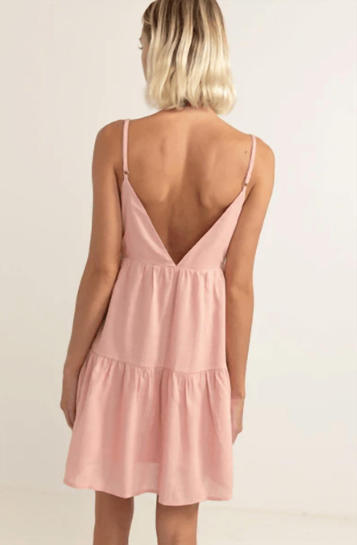 Classic Tiered Mini Dress