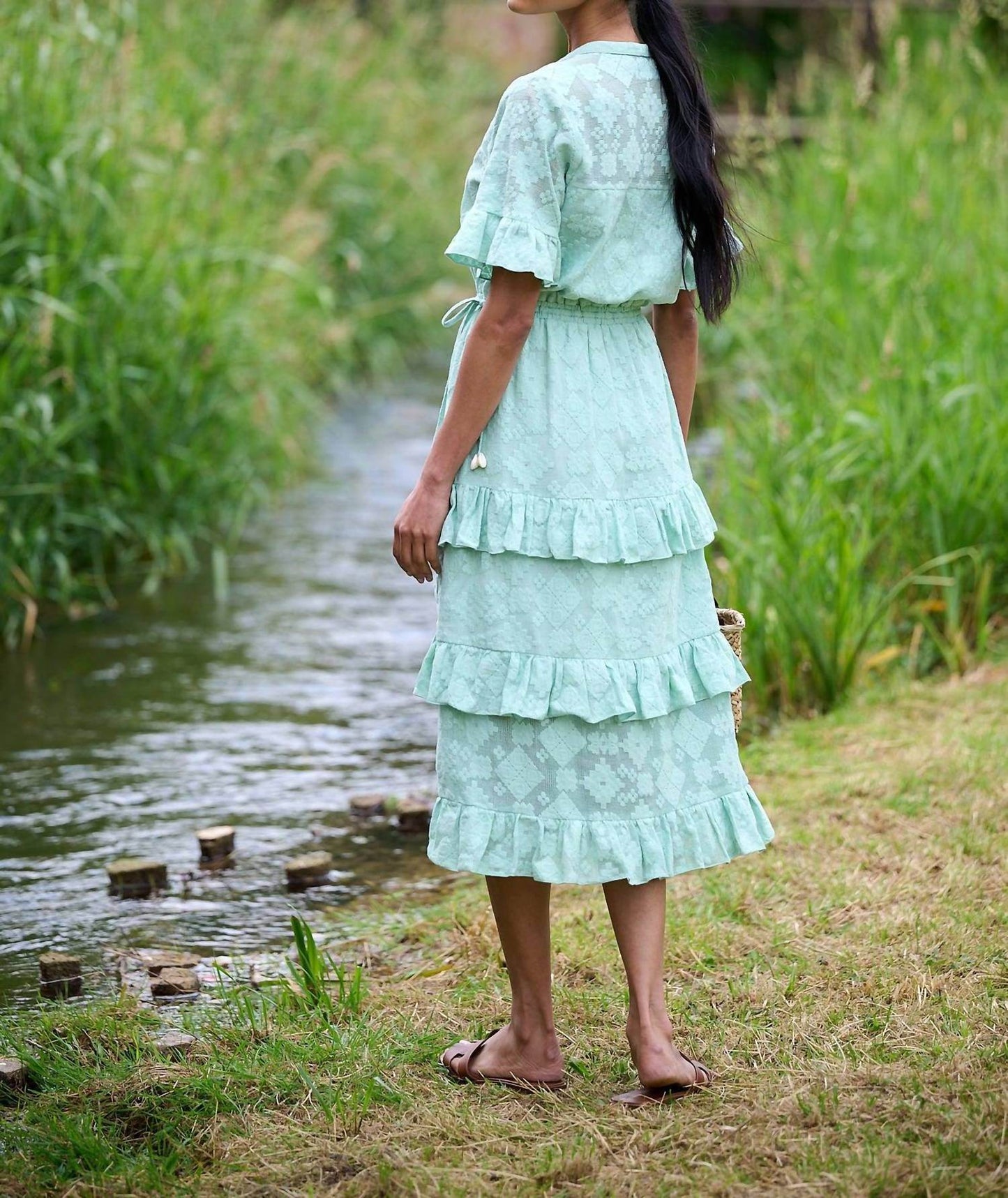 Neve & Noor - Celine Cotton Lace Dress - Rack Hunt