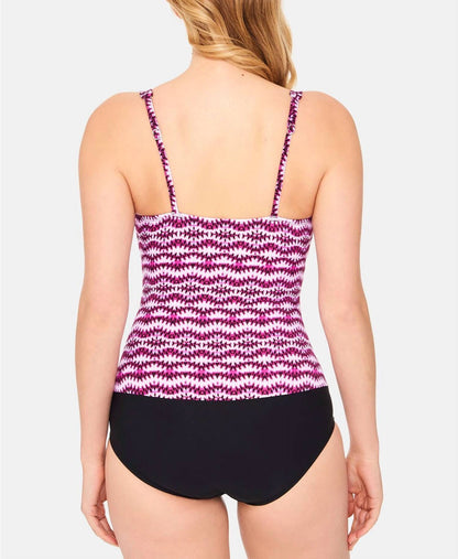 Spring Play Shirred Tummy control One piece Swimsuit