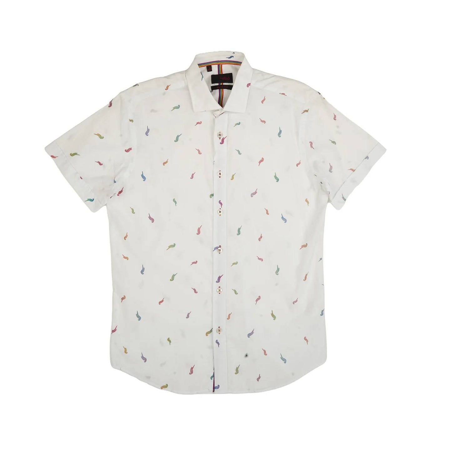 Parrot Punch Foil Short Sleeve Shirt
