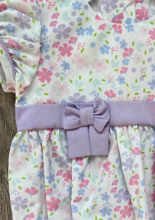 Zuccini Kids - Baby Girl's Spring Lilies Bubble Onesie - Rack Hunt -