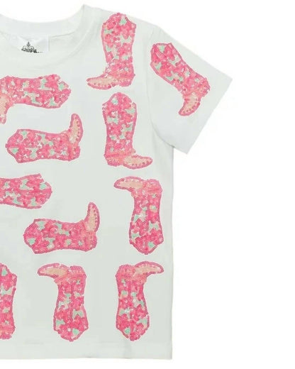 Girls Cowgirl Short Sleeve Shirt