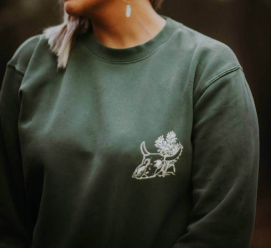 Indepent Trading Co. - Paradise Found Wherever You Are Crewneck - Rack Hunt -