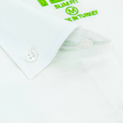 Oxford Frog Short Sleeve Button Down Shirt