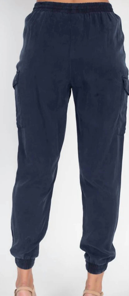 Tencel Cargo Joggers