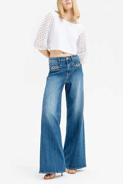 Fracomina - High Flare Pant - Rack Hunt