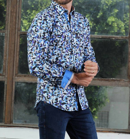 Wave Button Down Shirt