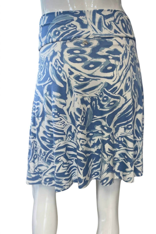 Zen Knits - Tahoe Printed Short Skirt - Rack Hunt -