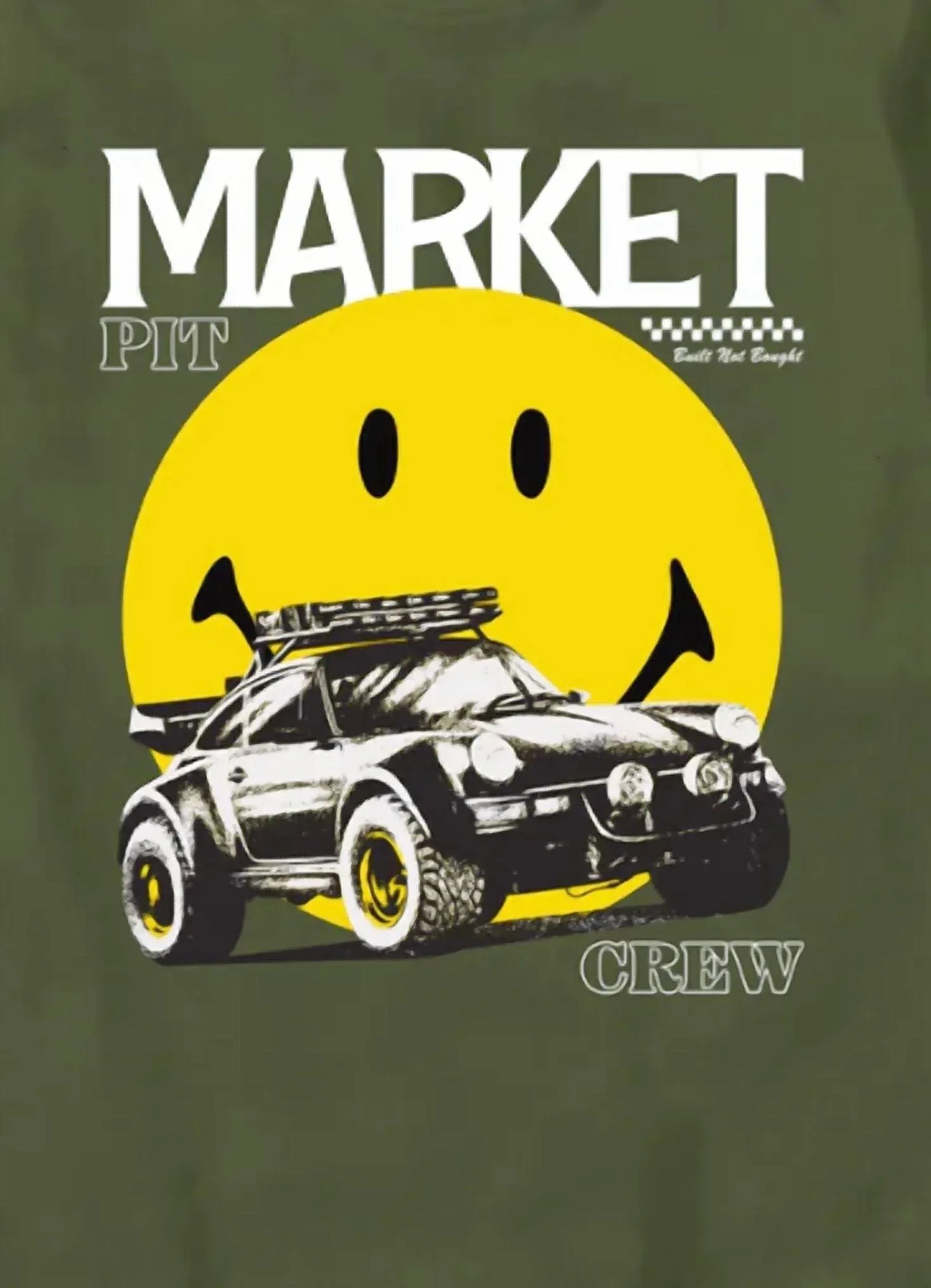 MARKET - Men's Smiley All Four T-shirt - Rack Hunt