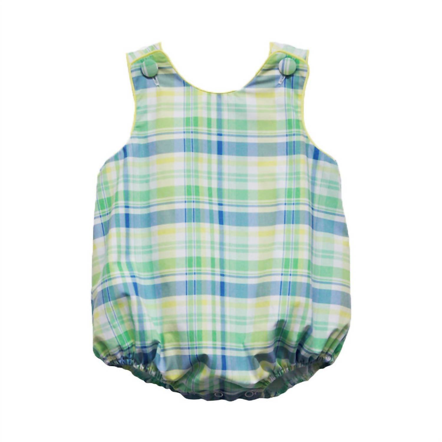 Zuccini Kids - Baby Boy's Christopher Garden Plaid Sunsuit - Rack Hunt -