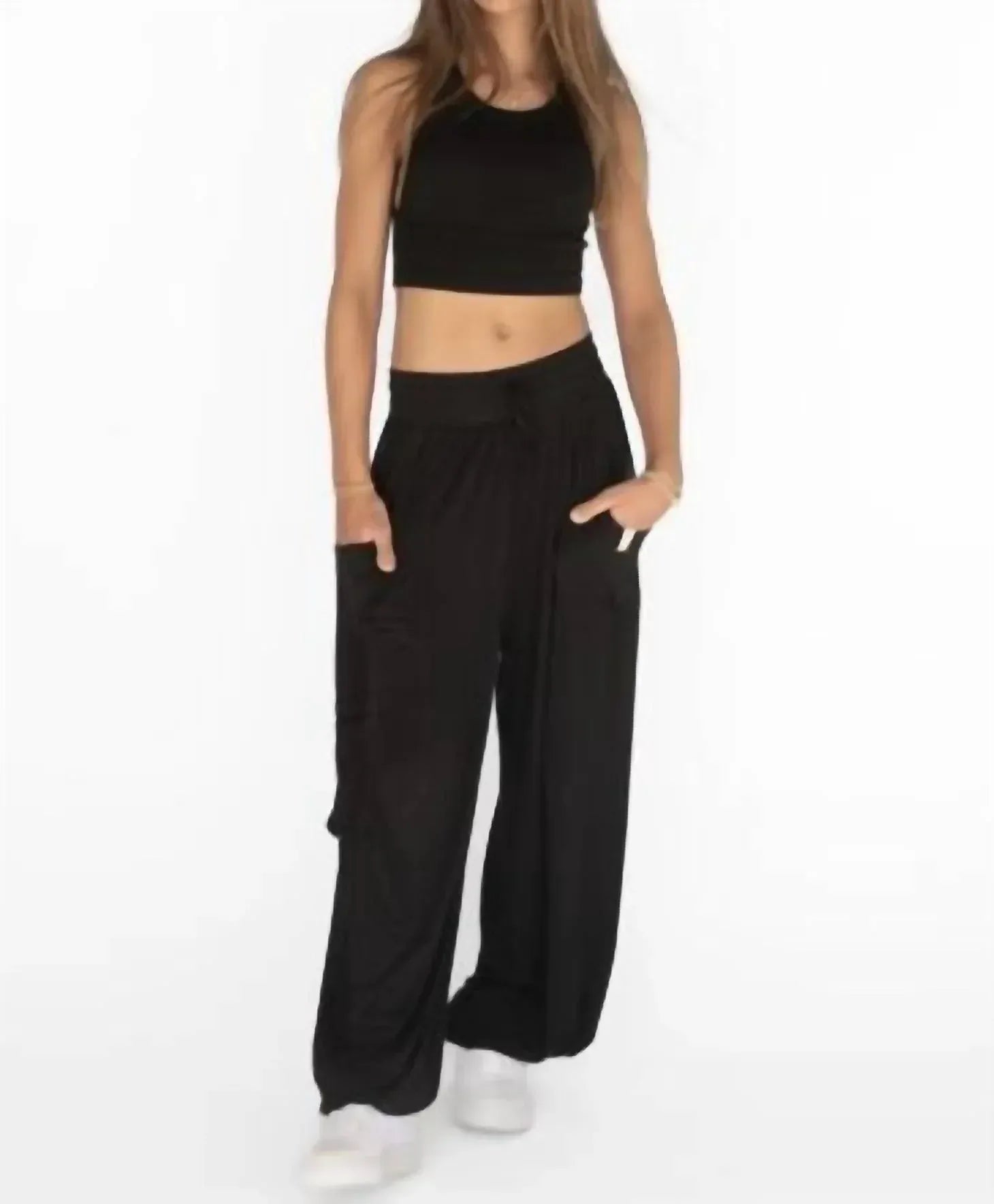 Tenly - Palazzo Cotton Pants - Rack Hunt