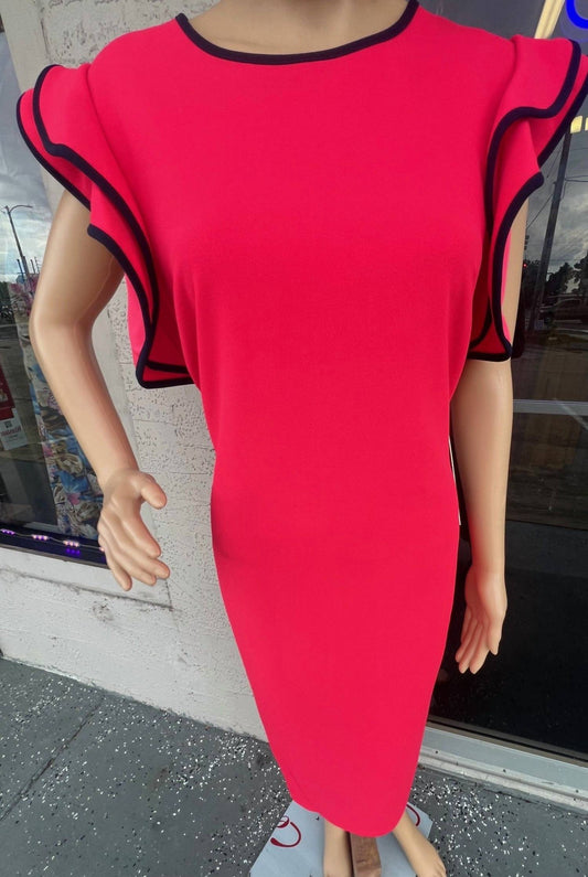 Women's Flare Sleeve Dress