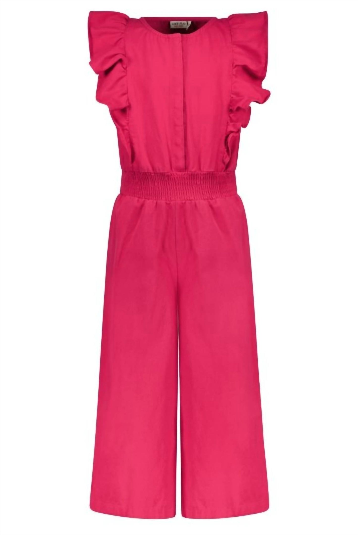 Girls' Tencel Flutter Jumpsuit