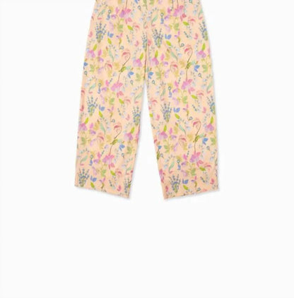 Sasha+Z - Floral Printed Cotton Pants - Rack Hunt