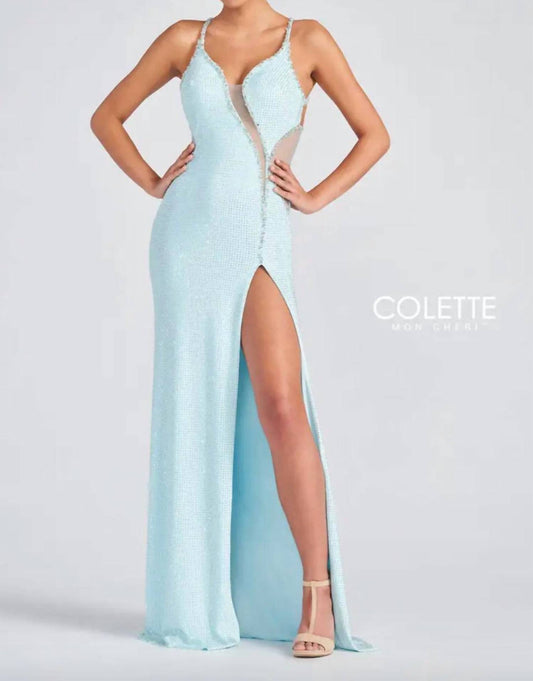 V-neck Alluring Gown