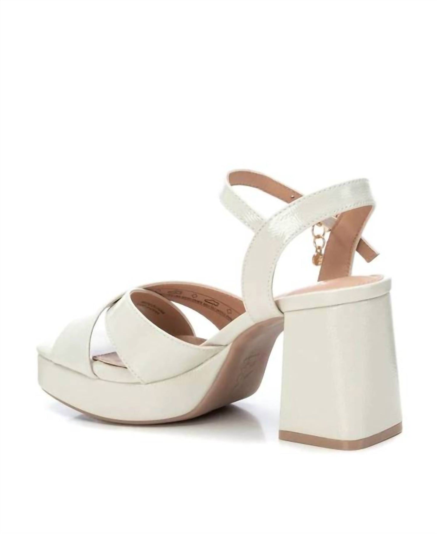 WOMEN'S HEELED PLATFORM SANDAL