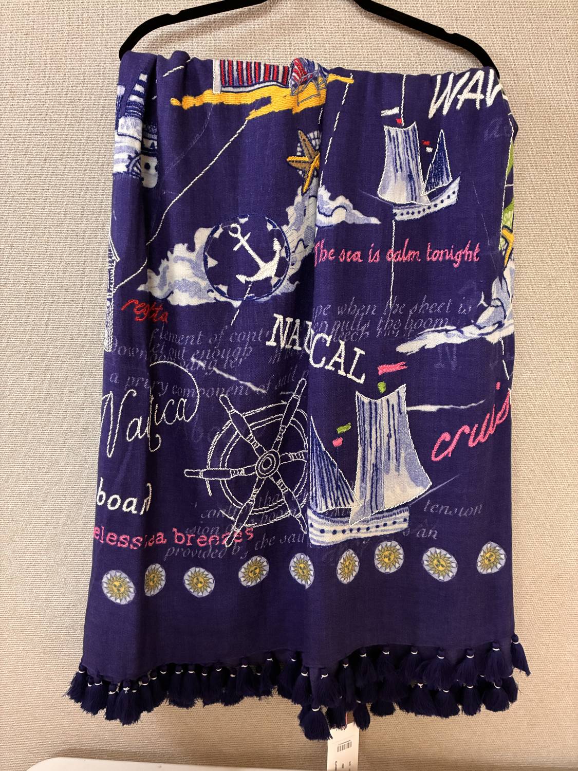 Embroidered Scarf