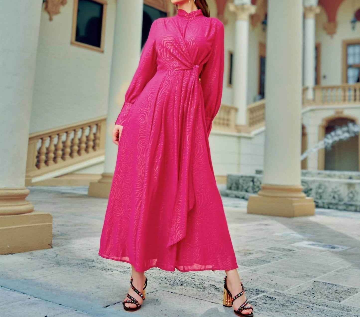 Esteem Couture - Ahava Chiffon Dress - Rack Hunt -