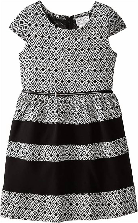 Blush By Us Angels - Girl's Cap Sleeves Dress - Rack Hunt -