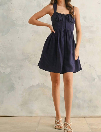 Textured Pattern Dress