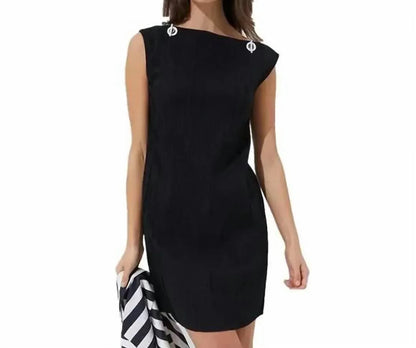 Etcetera - Nautical Plisse Jacquard T-shirt Dress - Rack Hunt