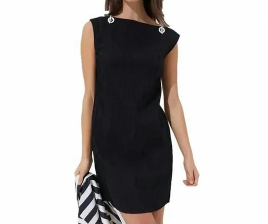 Etcetera - Nautical Plisse Jacquard T-shirt Dress - Rack Hunt