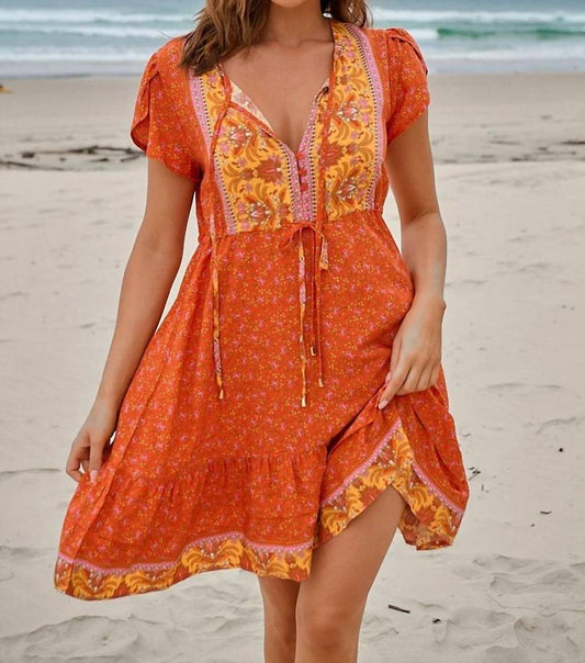 Summer Solstice Faithful Mini Dress
