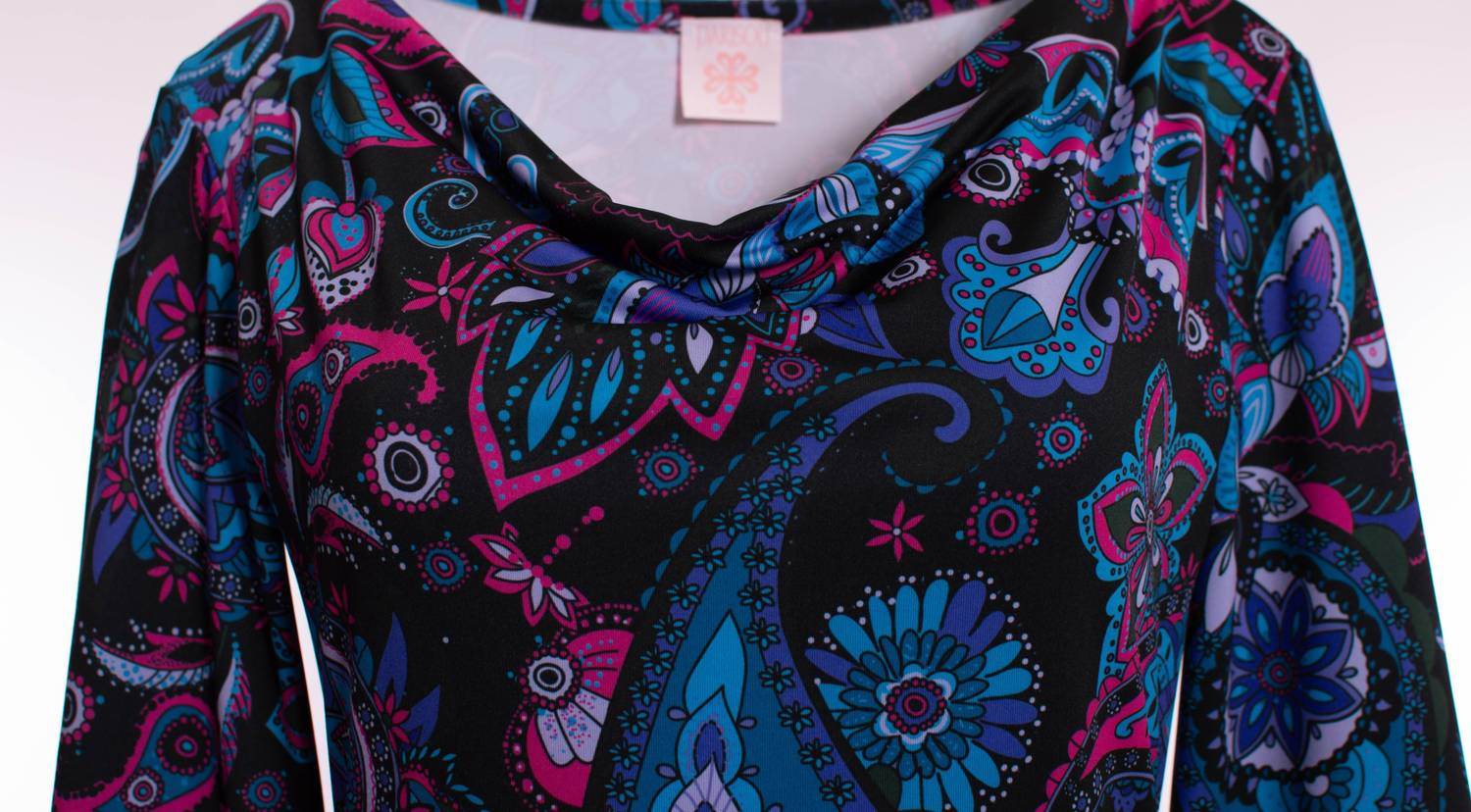 Michelle Parisou - Women's Talia Cowl Neckline Mini Dress - Rack Hunt -